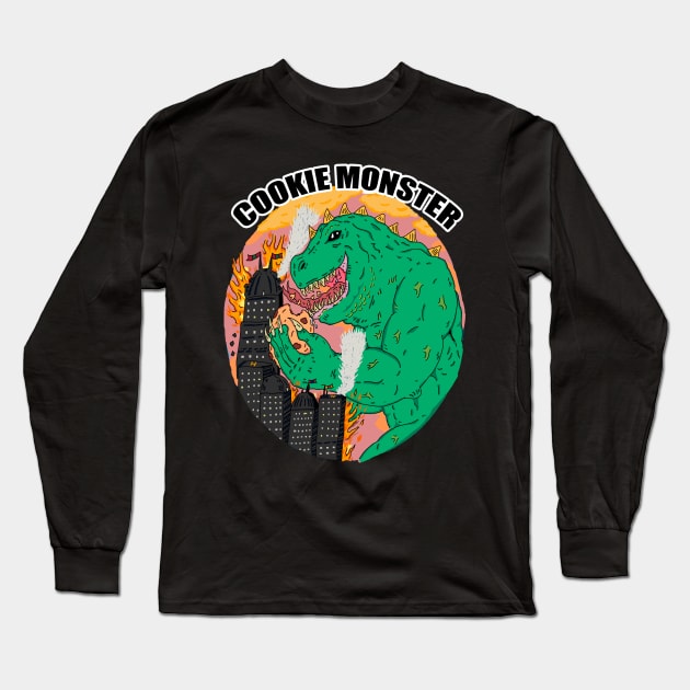 monster cookies Long Sleeve T-Shirt by Ragna.cold